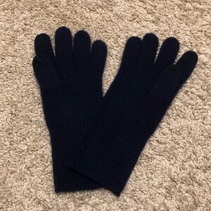 Quince Women’s Cashmere Navy Gloves